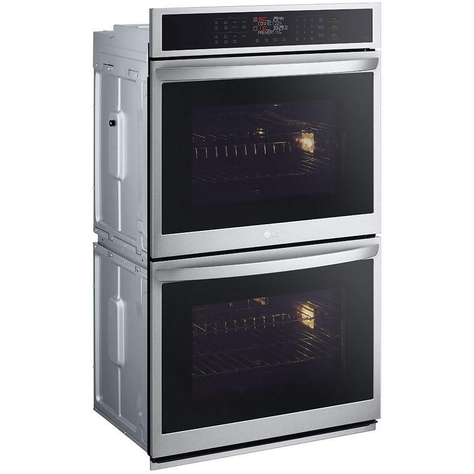 LG 30-inch, 9.4 cu. ft. Built-in Double Wall Oven with Convection Technology WDEP9423F IMAGE 2