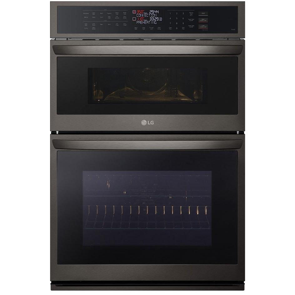  LG 30-inch, 6.4 cu. ft. Built-in Combination Wall Oven with ThinQ® Technology WCEP6423D IMAGE 1