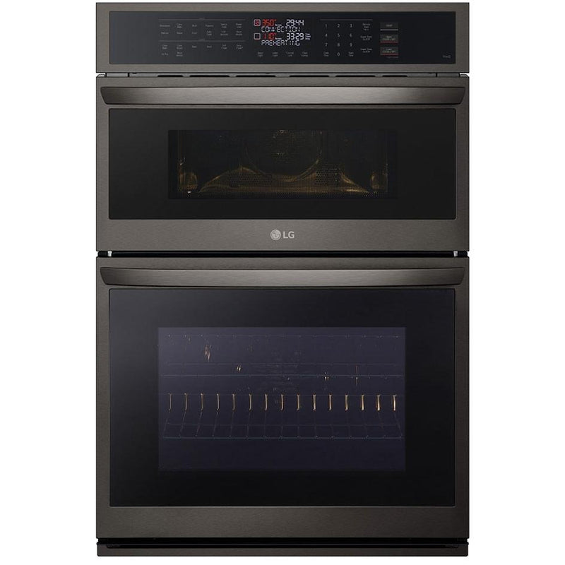LG 30-inch, 6.4 cu. ft. Built-in Combination Wall Oven with ThinQ® Technology WCEP6423D