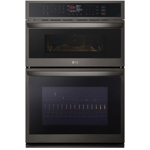 LG 30-inch, 6.4 cu. ft. Built-in Combination Wall Oven with ThinQ® Technology WCEP6423D