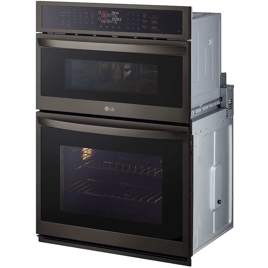 LG 30-inch, 6.4 cu. ft. Built-in Combination Wall Oven with ThinQ® Technology WCEP6423D IMAGE 3