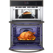  LG 30-inch, 6.4 cu. ft. Built-in Combination Wall Oven with ThinQ® Technology WCEP6423D IMAGE 5