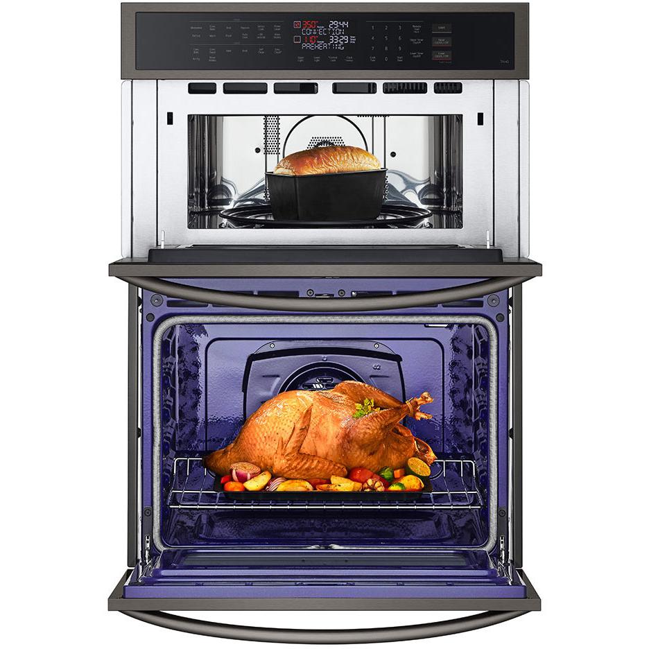 LG 30-inch, 6.4 cu. ft. Built-in Combination Wall Oven with ThinQ® Technology WCEP6423D IMAGE 5