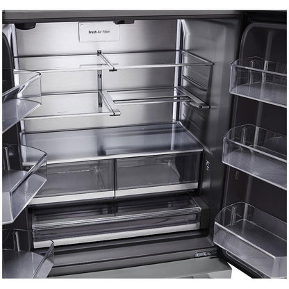  LG STUDIO Studio 36-inch, 26.5 cu.ft. Counter-Depth French 3-Door Refrigerator with ThinQ® Technology SRFB27S3 IMAGE 8