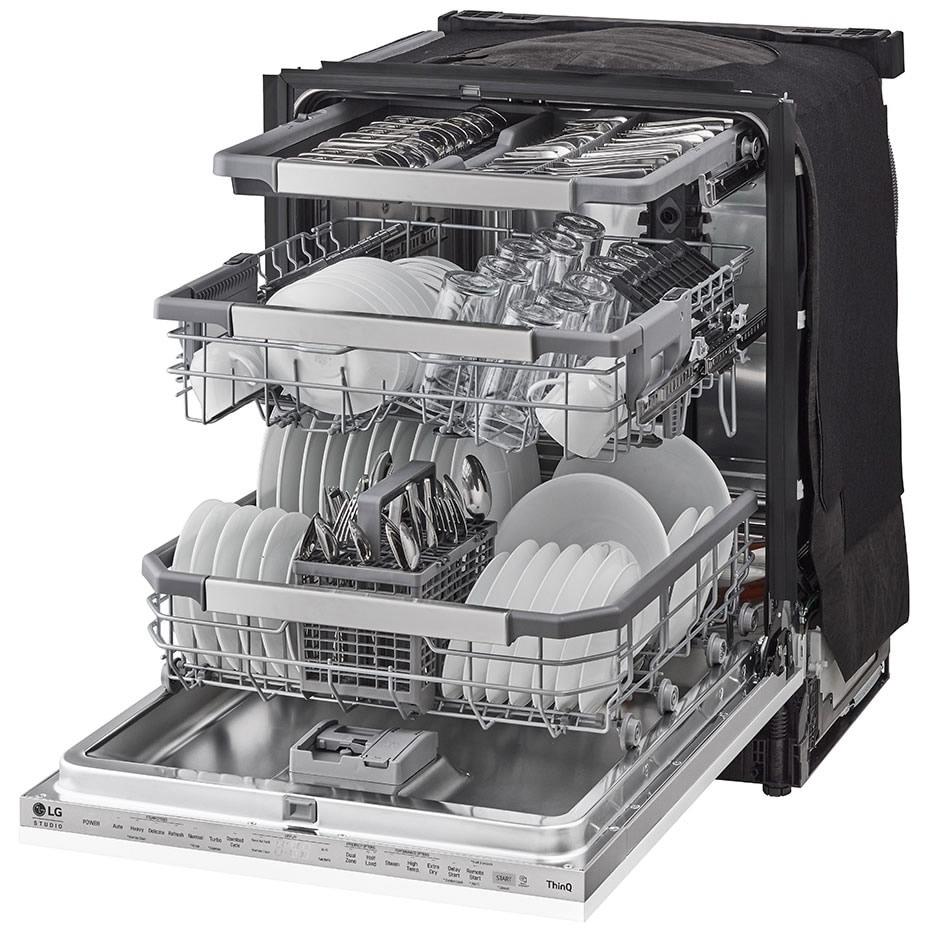  LG STUDIO 24-inch Built-in Dishwasher with TrueSteam® SDWD24P3 IMAGE 3
