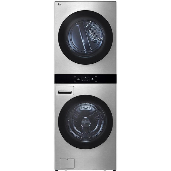LG STUDIO Studio Stacked Washer/Dryer Electric Laundry Center with Allergiene® Cycle SWWE50N3