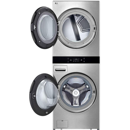  LG STUDIO Studio Stacked Washer/Dryer Electric Laundry Center with Allergiene® Cycle SWWE50N3 IMAGE 4
