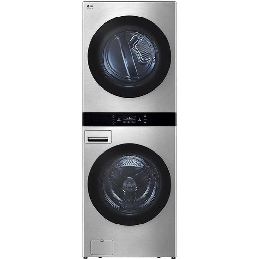  LG STUDIO Stacked Washer/Dryer Gas Laundry Center with Allergiene® Cycle SWWG50N3 IMAGE 1