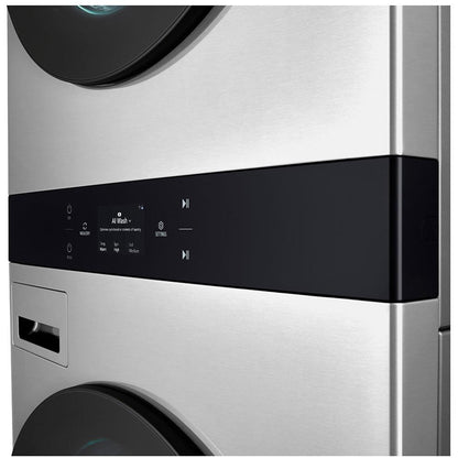  LG STUDIO Stacked Washer/Dryer Gas Laundry Center with Allergiene® Cycle SWWG50N3 IMAGE 6