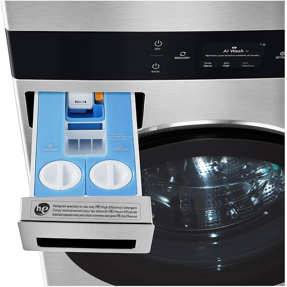  LG STUDIO Stacked Washer/Dryer Gas Laundry Center with Allergiene® Cycle SWWG50N3 IMAGE 7