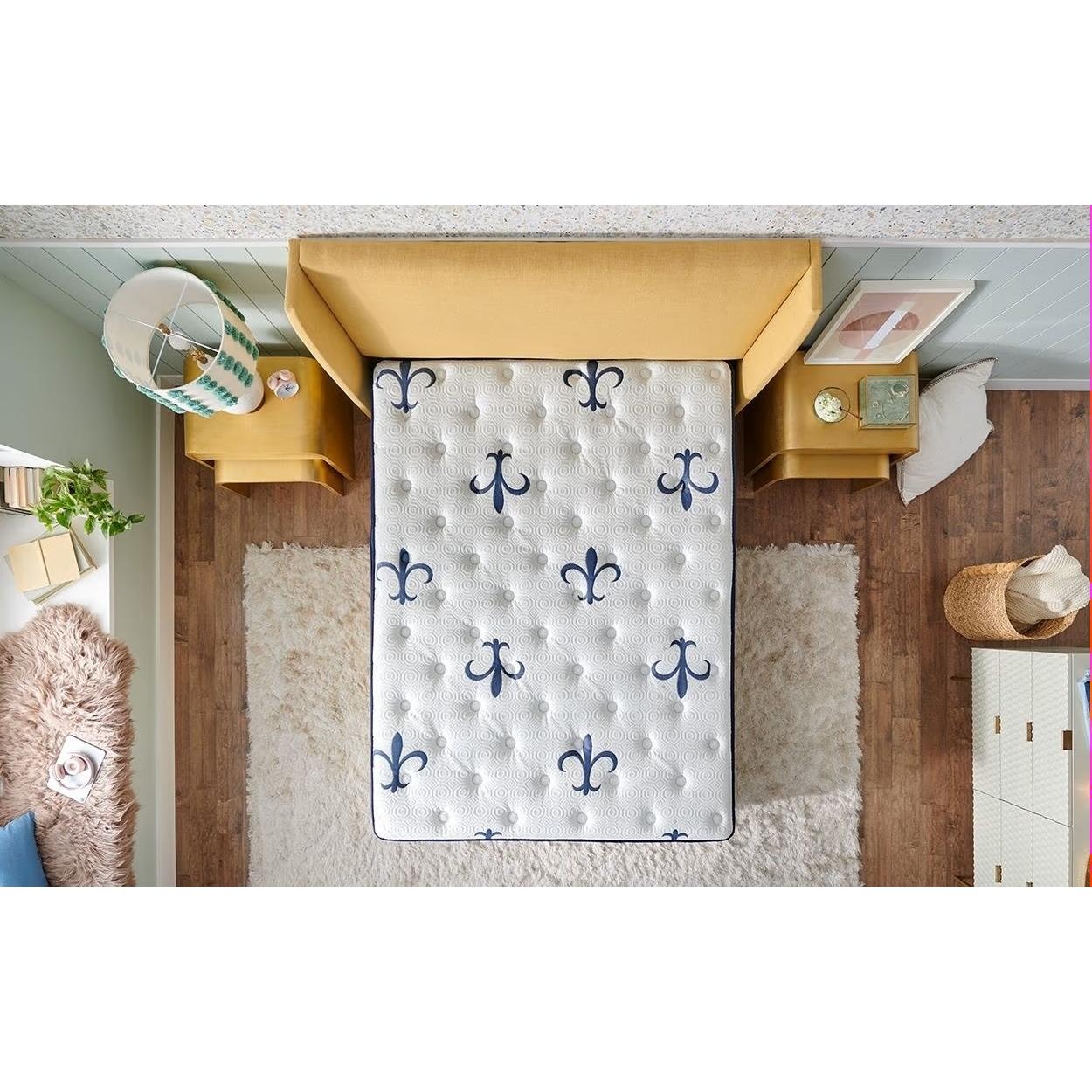  Stearns & Foster Studio Medium Euro Pillowtop Mattress (King) IMAGE 5