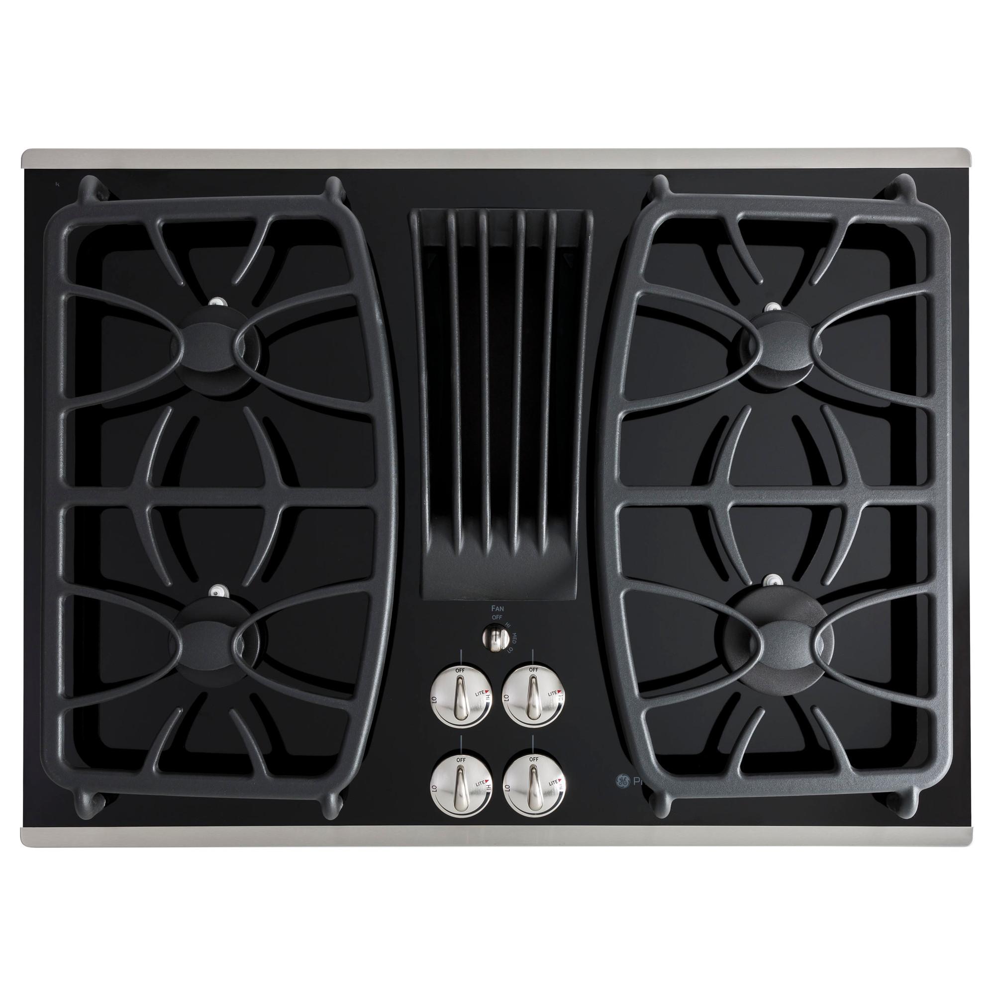  GE Profile 30-inch Built-In Gas Cooktop PGP9830SRSS IMAGE 1