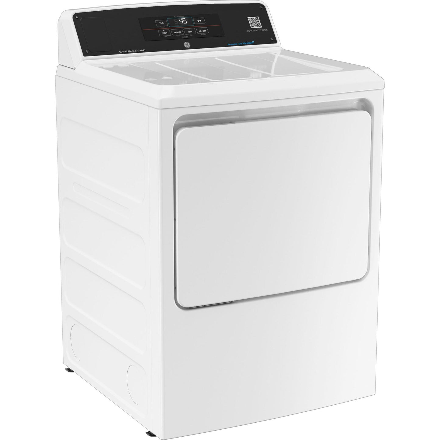  GE 7.4 cu.ft. Electric Front Loading Commercial Dryer VTD56EASVWB IMAGE 3
