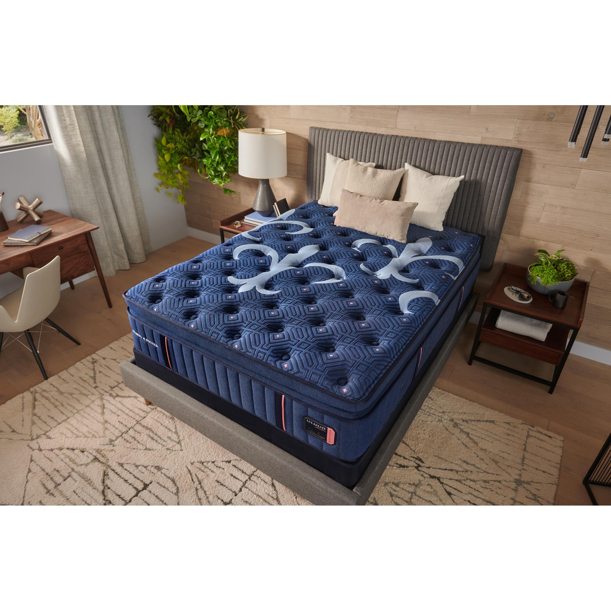  Stearns & Foster Lux Estate Soft Euro Pillowtop Mattress (Twin XL) IMAGE 9