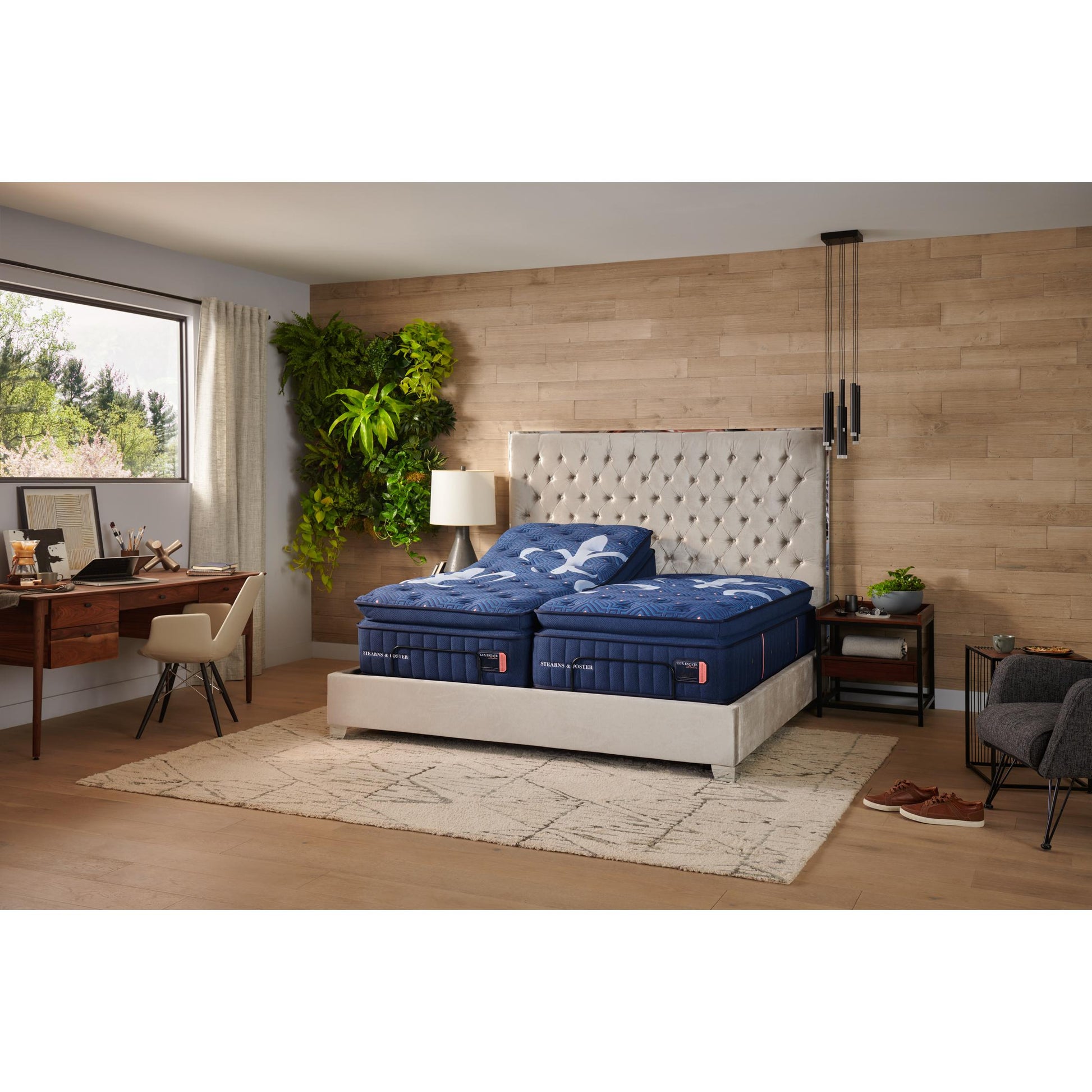  Stearns & Foster Lux Estate Soft Euro Pillowtop Mattress (Split California King) IMAGE 12