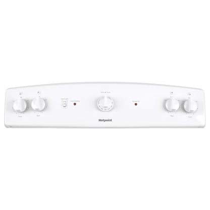  Hotpoint 30-inch Freestanding Electric Range RBS330DRWW IMAGE 4