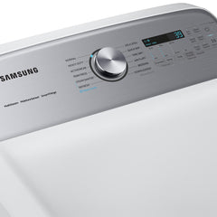  Samsung 7.4 cu. ft. Smart Gas Dryer with Steam Sanitize+ DVG55CG7100WA3 IMAGE 4
