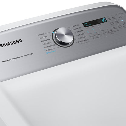  Samsung 7.4 cu. ft. Smart Gas Dryer with Steam Sanitize+ DVG55CG7100WA3 IMAGE 4