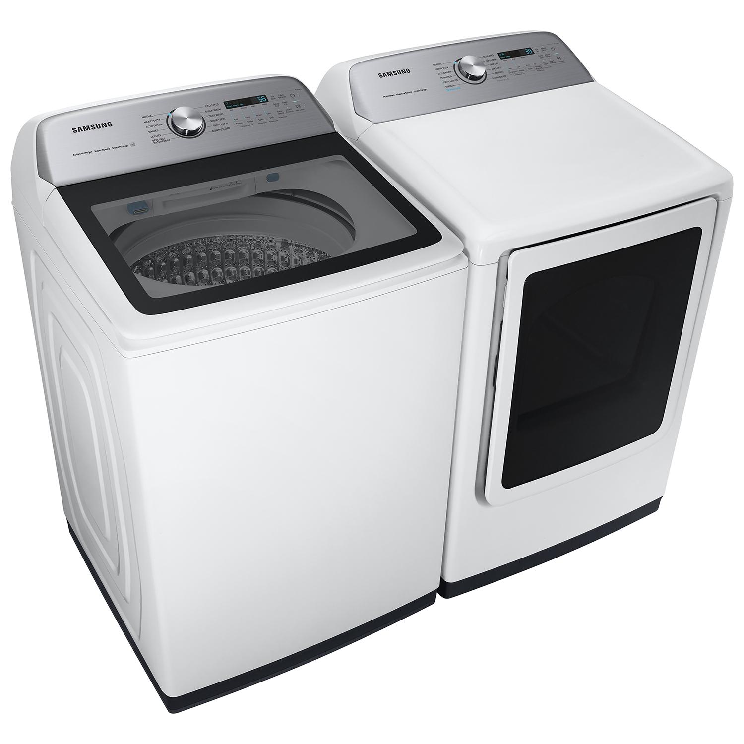  Samsung 7.4 cu. ft. Smart Gas Dryer with Steam Sanitize+ DVG55CG7100WA3 IMAGE 8