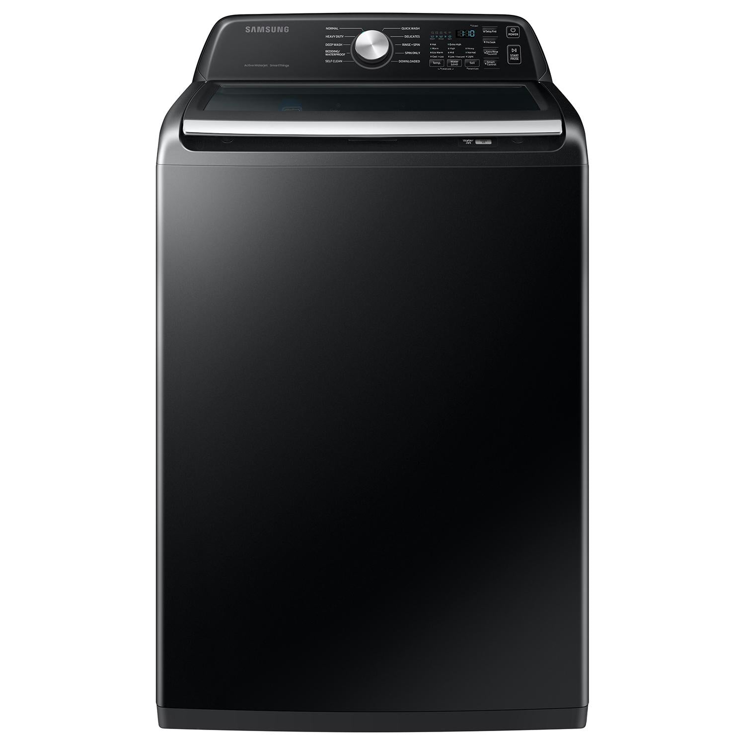  Samsung 4.6 cu. ft Top Loading Washer with Smart Things Wi-Fi WA46CG3505AVA4 IMAGE 1