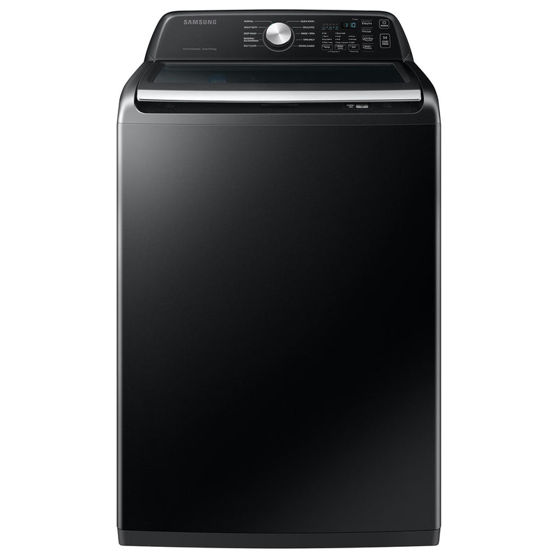 Samsung 4.6 cu. ft Top Loading Washer with Smart Things Wi-Fi WA46CG3505AVA4