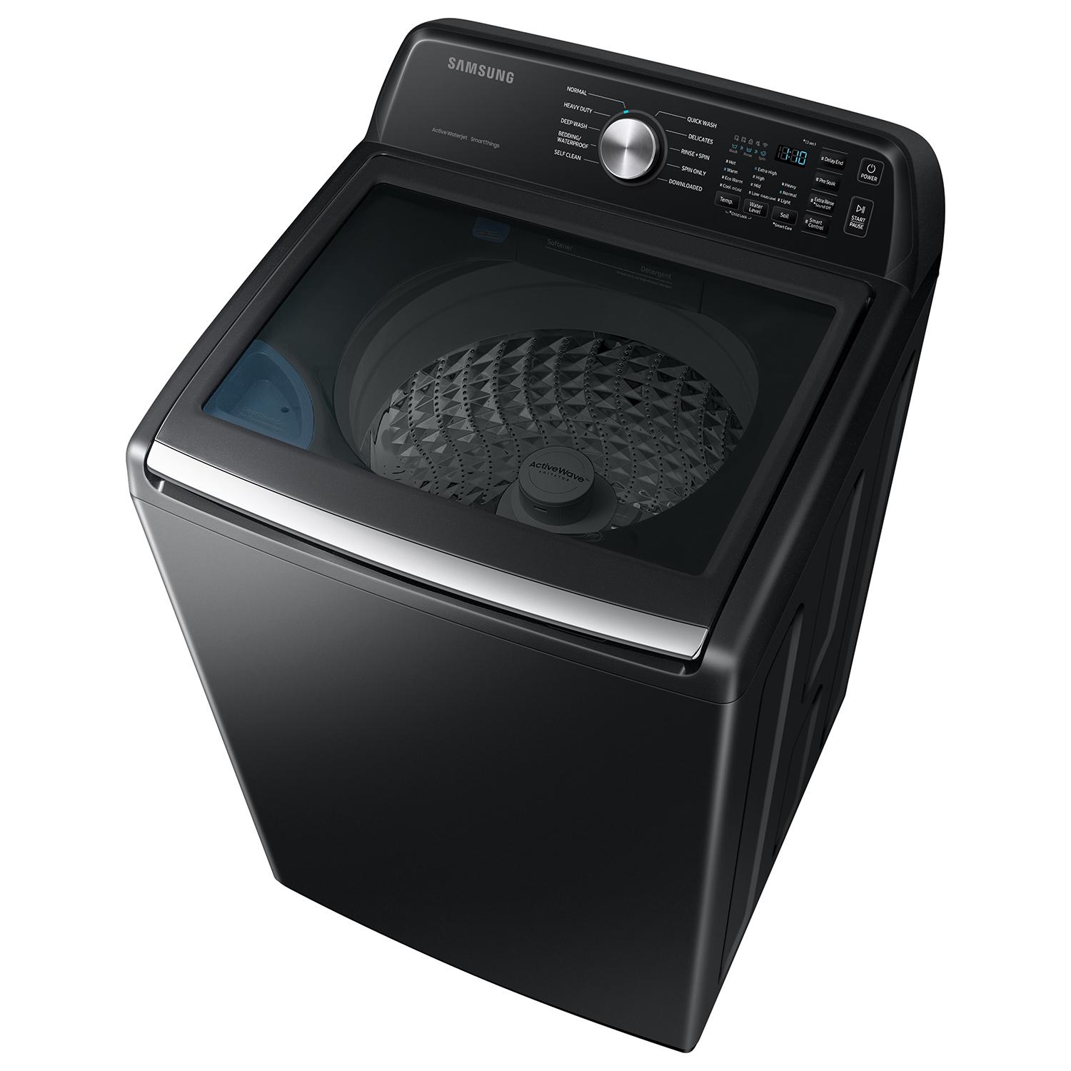  Samsung 4.6 cu. ft Top Loading Washer with Smart Things Wi-Fi WA46CG3505AVA4 IMAGE 4