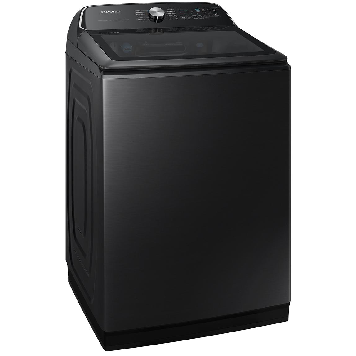  Samsung 5.5 cu.ft. Top Loading Washer WA55CG7100AVUS IMAGE 2