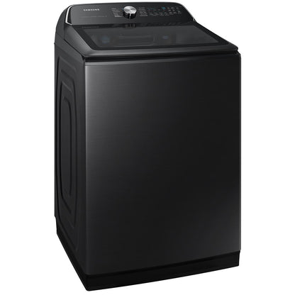  Samsung 5.5 cu.ft. Top Loading Washer WA55CG7100AVUS IMAGE 2