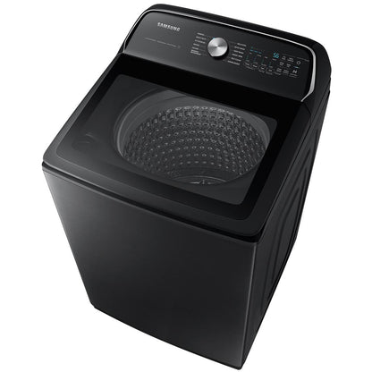  Samsung 5.5 cu.ft. Top Loading Washer WA55CG7100AVUS IMAGE 3
