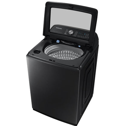  Samsung 5.5 cu.ft. Top Loading Washer WA55CG7100AVUS IMAGE 4