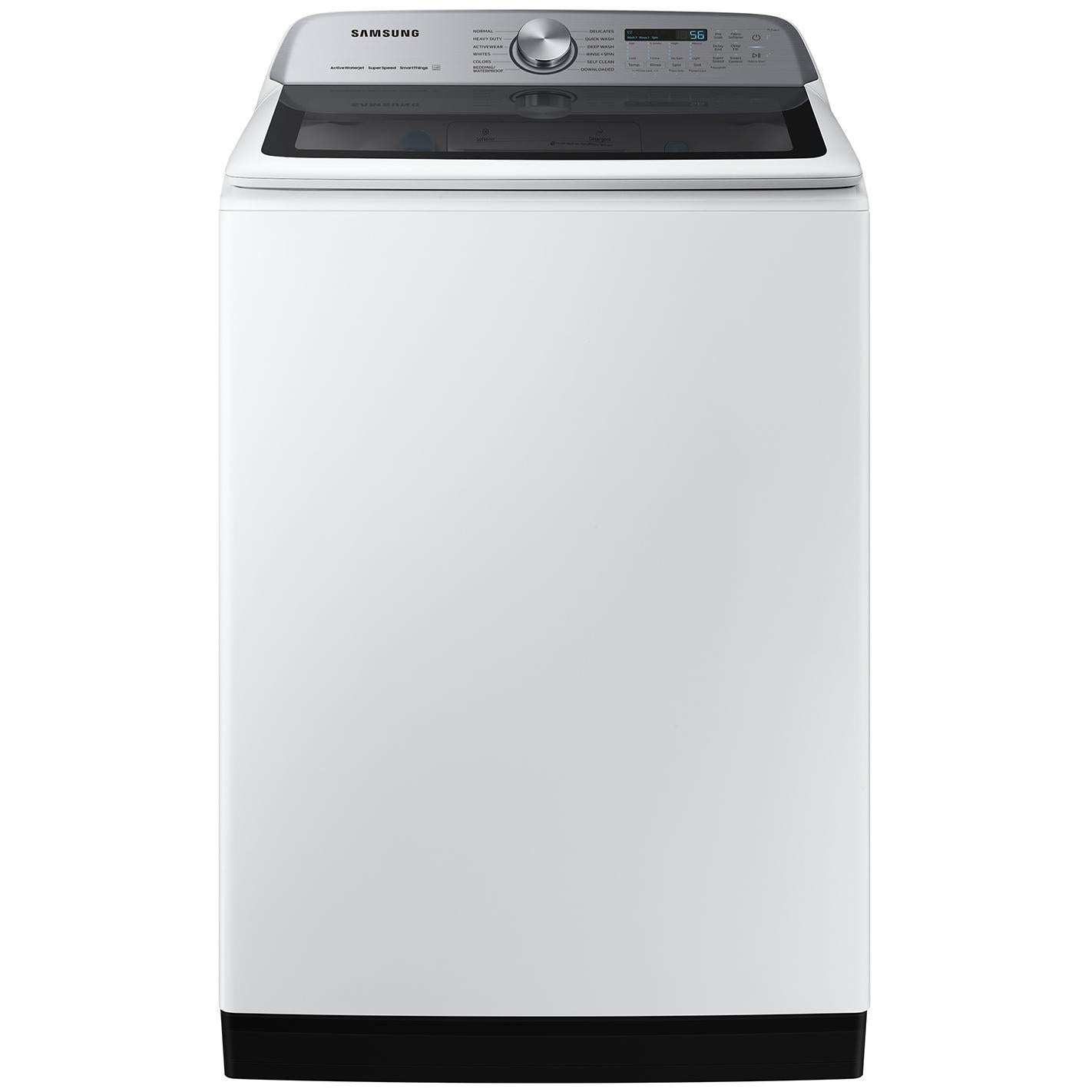  Samsung 5.5 cu.ft. Top Loading Washer WA55CG7100AWUS IMAGE 1