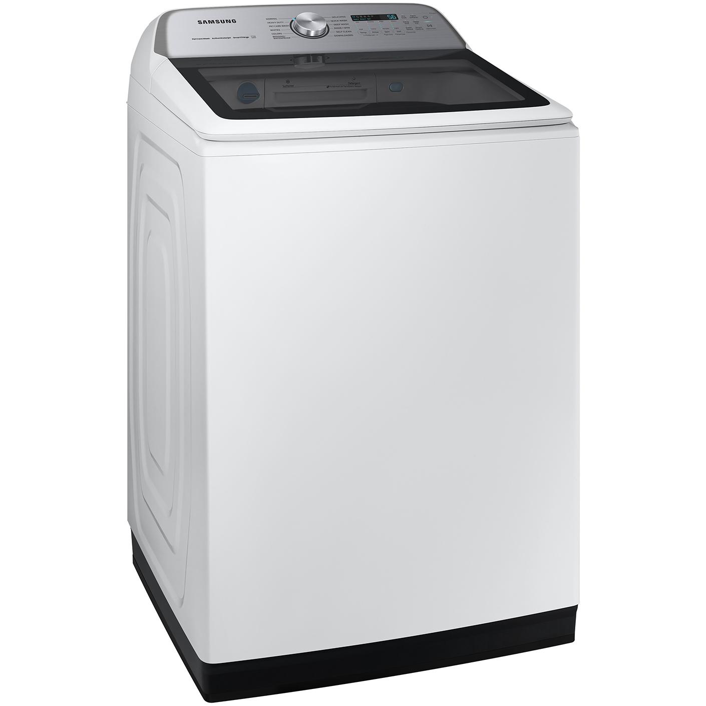  Samsung 5.5 cu.ft. Top Loading Washer WA55CG7100AWUS IMAGE 2