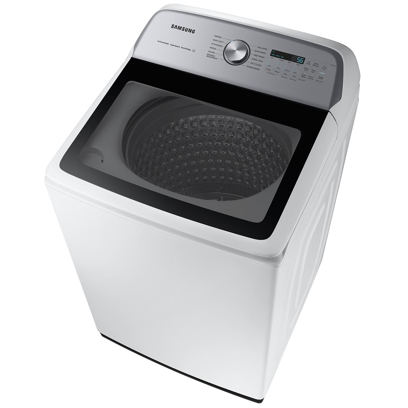  Samsung 5.5 cu.ft. Top Loading Washer WA55CG7100AWUS IMAGE 3