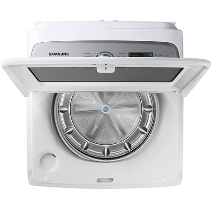  Samsung 5.5 cu.ft. Top Loading Washer WA55CG7100AWUS IMAGE 5