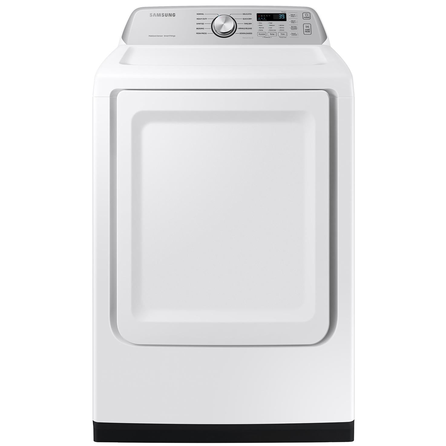  Samsung 7.4 cu.ft Electric Dryer with Sensor Dry DVE47CG3500WA3 IMAGE 1