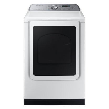 Samsung 7.4 cu.ft. Smart Electric Dryer with Steam Sanitize+ DVE55CG7100WA3 IMAGE 1