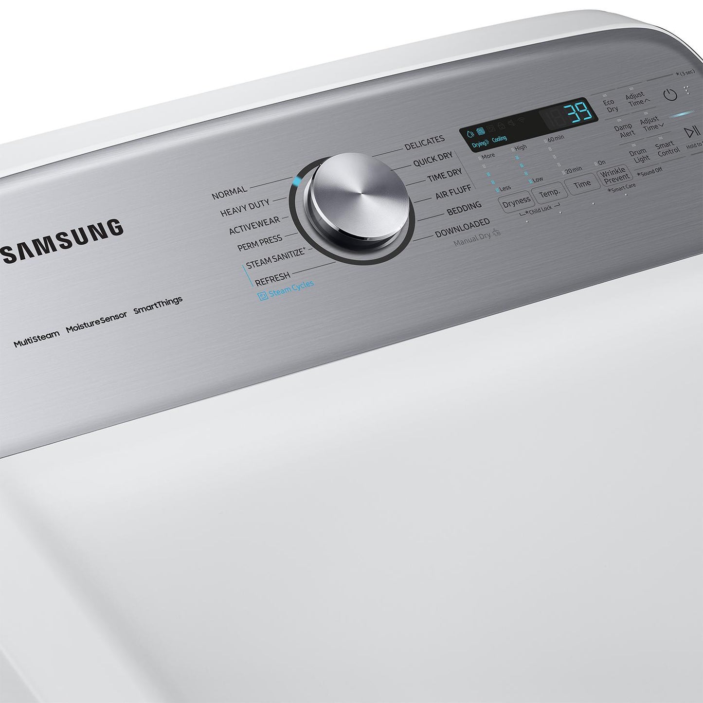  Samsung 7.4 cu.ft. Smart Electric Dryer with Steam Sanitize+ DVE55CG7100WA3 IMAGE 5