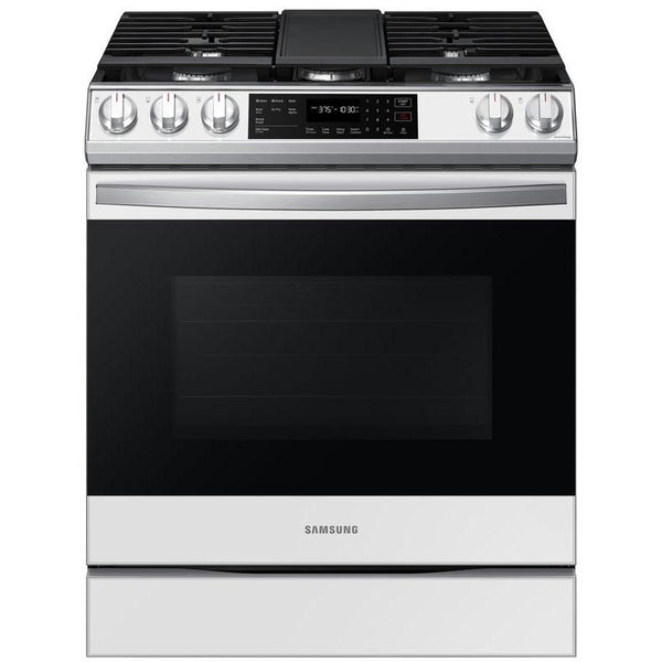 Samsung 30-inch Slide-in Gas Range with Convection Technology NX60CB831512/AA