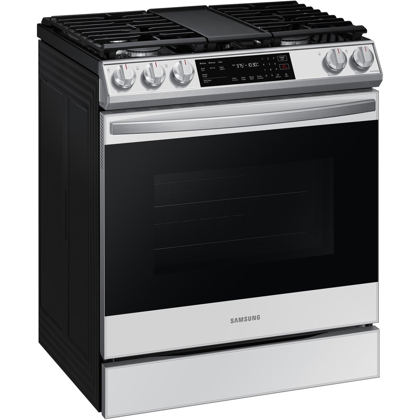 Samsung 30-inch Slide-in Gas Range with Convection Technology NX60CB831512/AA IMAGE 3