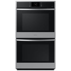  Samsung 10.2 cu. Ft. 6 Series Double Wall Oven with SmartThings, Air Fry and Air Sous Vide NV51CG600DSRAA IMAGE 1