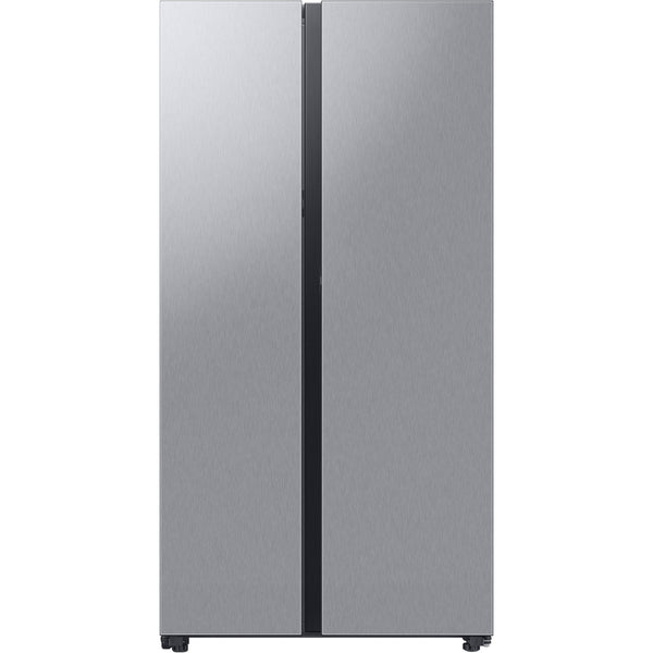 Samsung 36-inch, 28 cu. ft. Counter-Depth Side-by-Side Refrigerator with  Beverage Center™ RS28CB7600QLAA