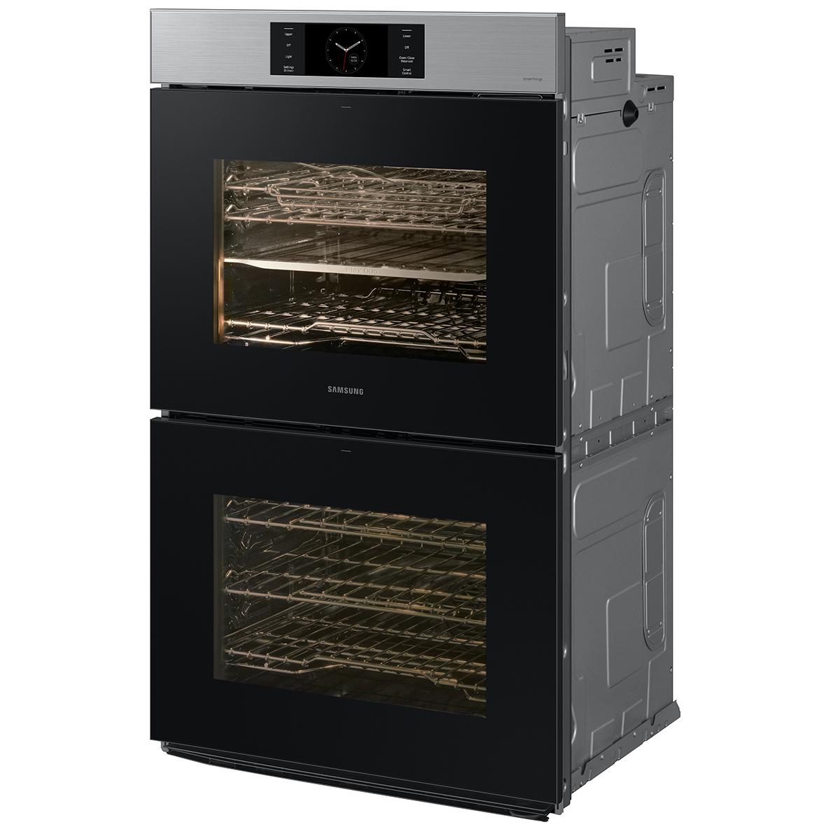  Samsung 10.2 cu. Ft. 7 Series Double Wall Oven with AI Camera, Flex Duo, and Steam Cook NV51CG700DSRAA IMAGE 2