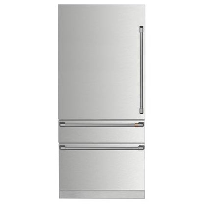  Café 36-inch, 20.2 cu. ft. Fully-Integrated Bottom Freezer Refrigerator with Wi-Fi Connect CIC36LP2VS1 IMAGE 1