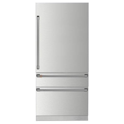 Café 36-inch, 20.2 cu. ft. Fully-Integrated Bottom Freezer Refrigerator with Wi-Fi Connect CIC36RP2VS1 IMAGE 1