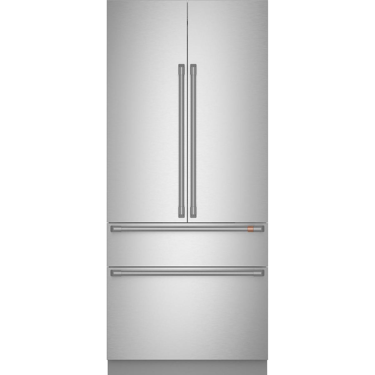  Café 36-inch, 20.2 cu. ft. Fully-Integrated French 3-Door Refrigerator with Wi-Fi Connect CIP36NP2VS1 IMAGE 1