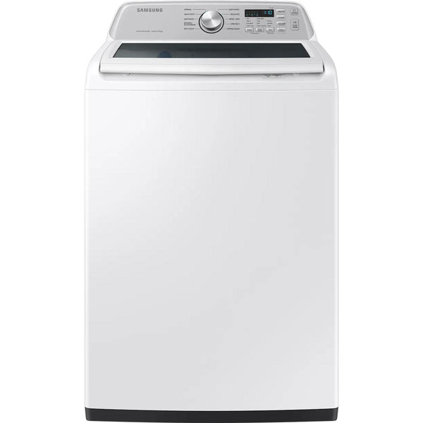 Samsung 4.6 cu. ft Top Loading Washer with Smart Things Wi-Fi WA46CG3505AWA4