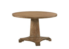 Mesa de comedor redonda Yotam de 48 "de diámetro