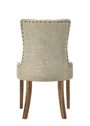 Silla auxiliar tapizada Yotam de 96 cm (juego de 2)