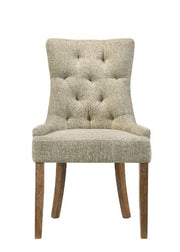 Silla auxiliar tapizada Yotam de 96 cm (juego de 2)