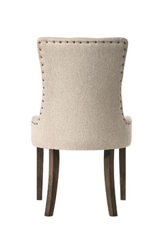 Silla auxiliar tapizada Farren de 96 cm de alto (juego de 2)